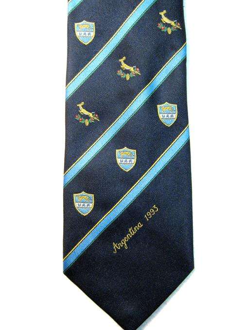 1993 SPRINGBOKS vs ARGENTINA TIE IN GOOD CONDITION