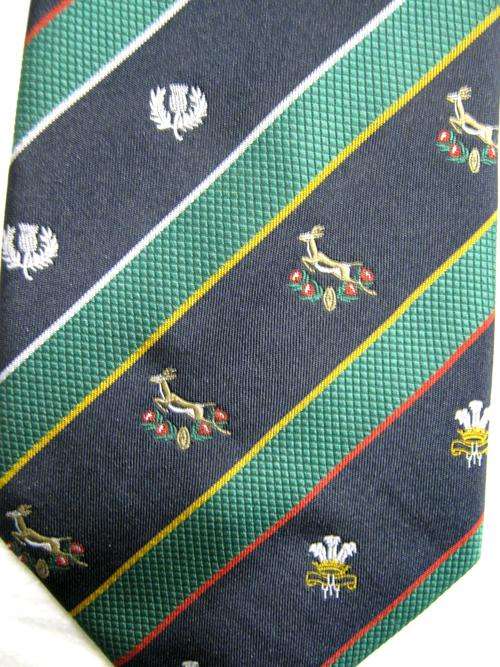 1992 - 1995 ERA SPRINGBOKS vs SCOTLAND & WALES TIE IN GOOD CONDITION