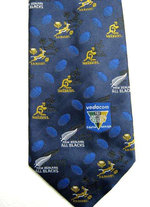 1996 - 2002 ERA TRI NATIONS RUGBY TIE IN GOOD CONDITION