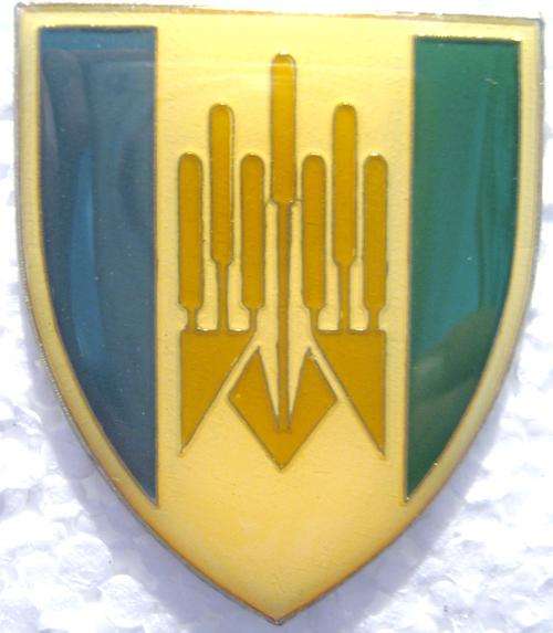 S.W.A. 101 BATTALION POCKET FLASH WITH PINS AND CAPS IN GOOD CONDITION