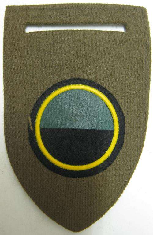 SADF INFANTRY "C" COMPANY TUPPERWARE FLASH WITH PIN AS NEW