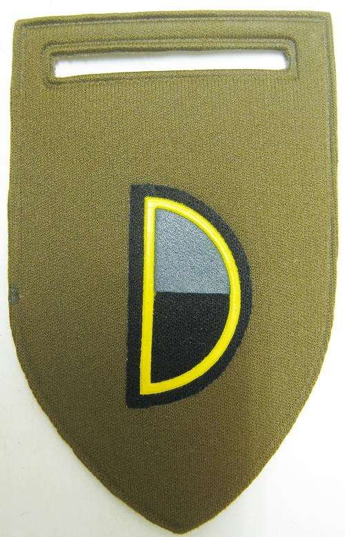 SADF INFANTRY "F" COMPANY TUPPERWARE FLASH WITH PIN AS NEW