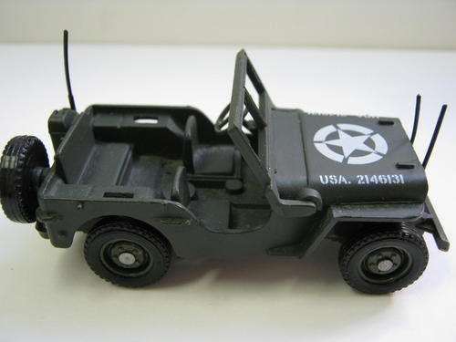 "SOLIDO" - WILLYS JEEP - Matchbox size in very good condition