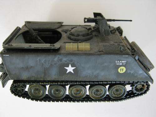 CORGI VIETNAM SERIES 111 M106 MORTAR CARRIER - U.S. ARMY SCALE 1:43 - Boxed with papers