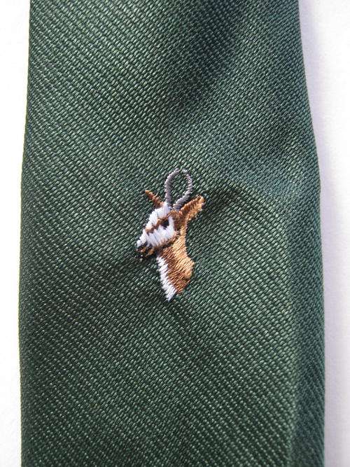 OLD SPRINGBOK RUGBY TIE - Good condition for its age