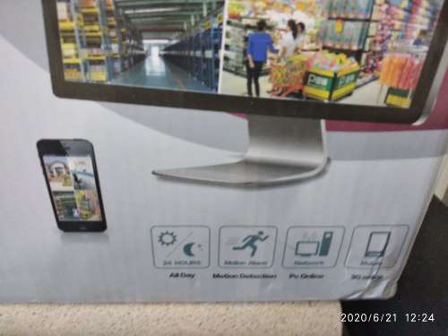 8 Camera CCTV Security Recording System With Internet & 3G Phone Viewing