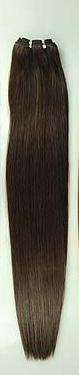 100% Brazillion Human Hair Extentions 16Inch Dark Brown