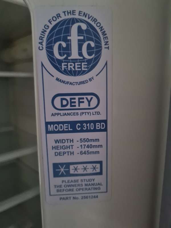Defy Refrigerator