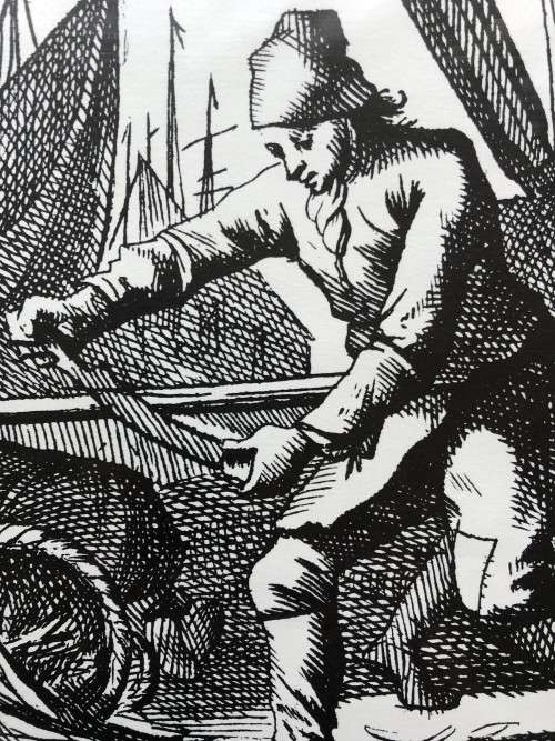 Old world tradesmen copies of lithographs (set of 6)