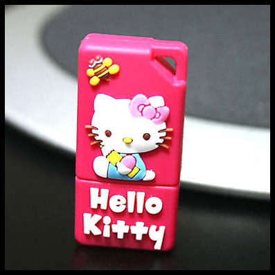 USB 2.0 Hello Kitty Flash Memory Drive 1GB