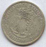 Priced to Go!! - Ultra Rare 1925 Half Crown (2,5 Shilling) Herns Value Fine: R1000