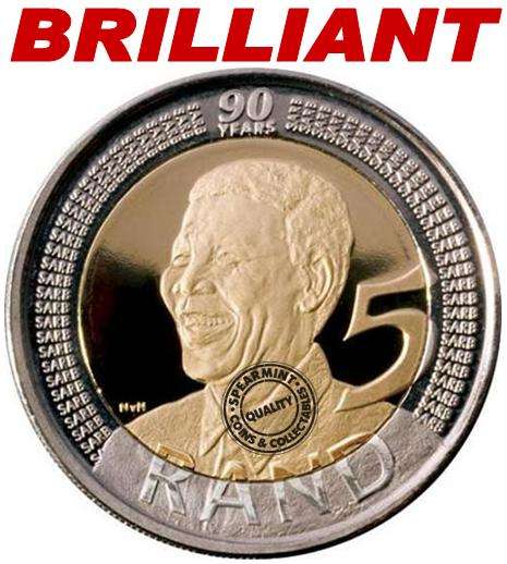 LATE ENTRY - Crazy R1 Start - Brilliant Uncirculated - Mandela 2008 Birthday R5