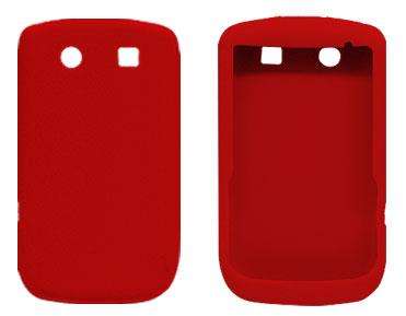 BlackBerry Curve Silicone Skin Cover - Red