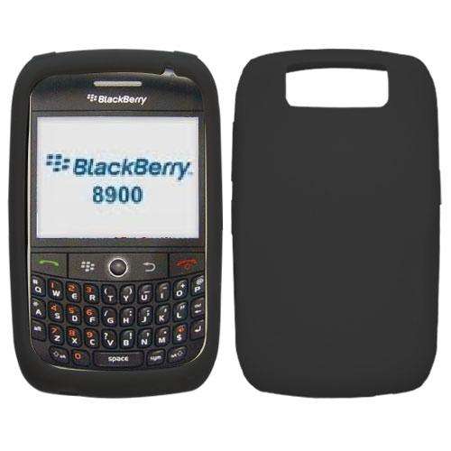 BlackBerry Curve Silicone Skin Cover - Black
