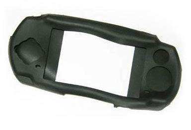 Protect Your PSP - Clear Silicone Skin Cover for Sony PSP 3000 - Black