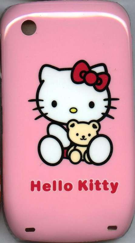 Blackberry Curve 8520 Hello Kitty Hard Cover - Pink