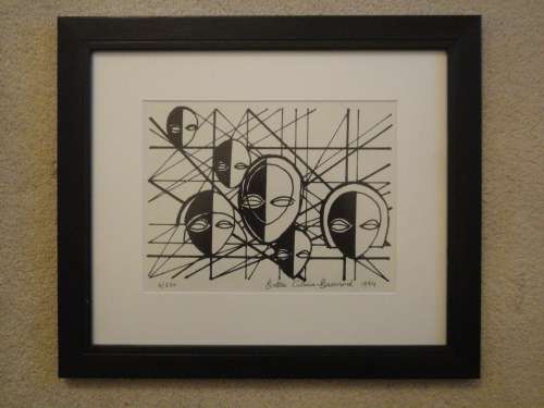 Bettie Cilliers Barnard - Lithograph . Signed/Numbered/Dated