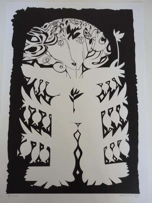 Raymond Andrews Silkscreen . Signed/Numbered  R12 500