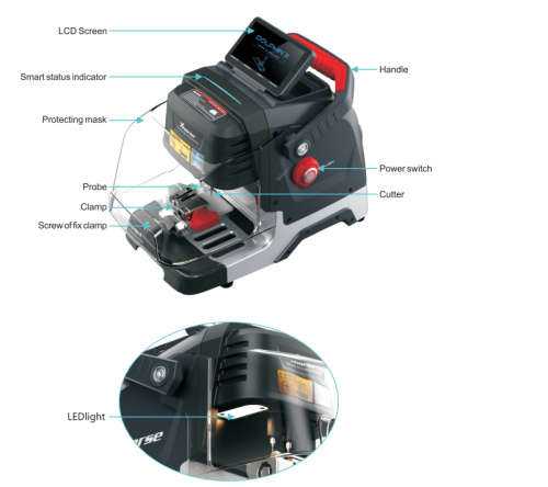 Xhorse Dolphin II XP-005L Automatic Key Cutting Machine 