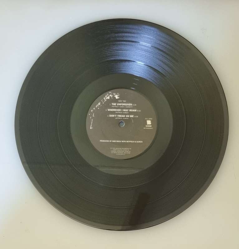 Metallica  Metallica (The Black Album) 2014 [2xLP] 180 gram (Pressing - Netherlands)