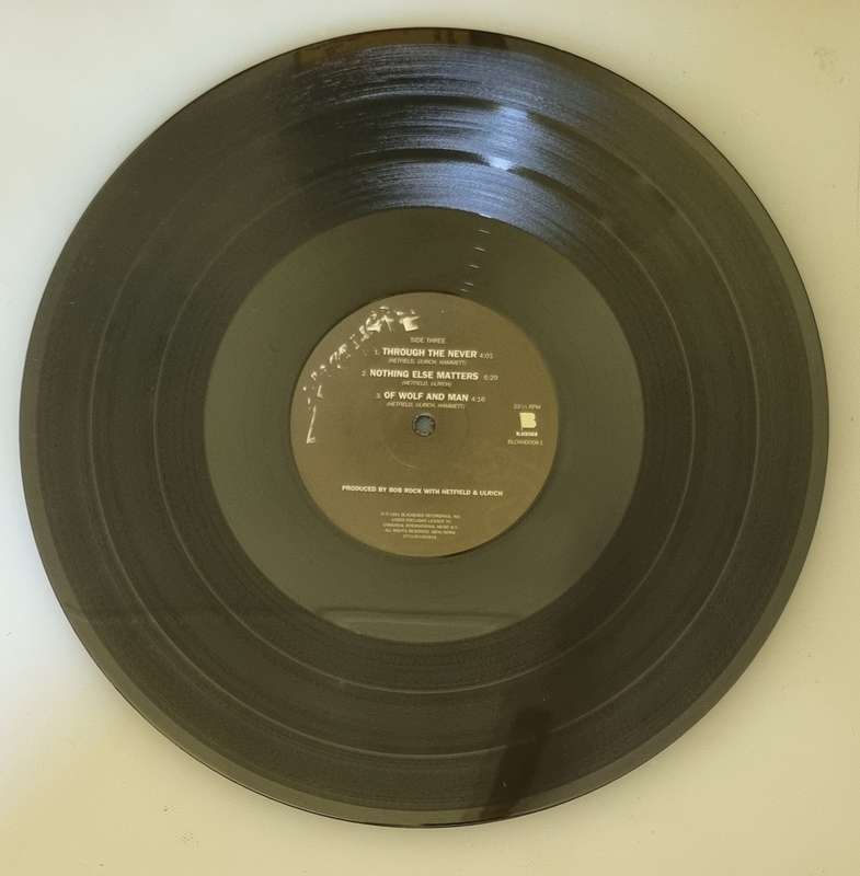 Metallica  Metallica (The Black Album) 2014 [2xLP] 180 gram (Pressing - Netherlands)
