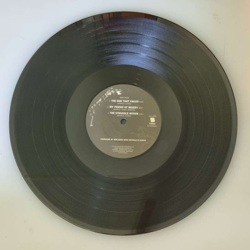 Metallica  Metallica (The Black Album) 2014 [2xLP] 180 gram (Pressing - Netherlands)