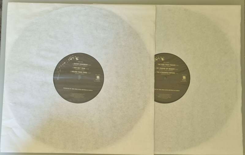 Metallica  Metallica (The Black Album) 2014 [2xLP] 180 gram (Pressing - Netherlands)