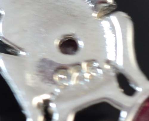 REAL RUBY 925 SILVER PENDANT