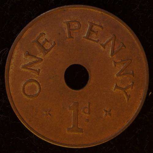 SCARSE 1966 ZAMBIA - 1 PENNY - N/UNC CONDITION
