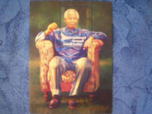 MANDELA 90 TH BIRTHDAY INTERNATIONAL STAMPS - BEAUTIFUL - UNC CONDITION