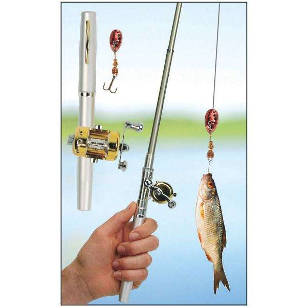 The worlds SMALLEST Fishing Rod In A Pen Case