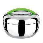 2 LAYER STAINLESS STEEL LUNCH BOX  "NEW"