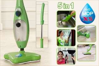***CRAZY BARGAIN*** H20 MOP 5 IN 1 ALL PURPOSE STEAM CLEANING MACHINE - NEW LEAN & GREEN