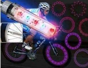 "LAST ONE LEFT" AWESOME * EYE CATCHING * VALVE CAP LED TYRE LIGHTS ( With Light & Motion Sensor)