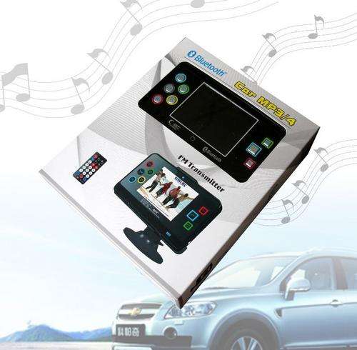 REMOTE BLUETOOTH CAR KIT - TELEPHONE FUNCTIONS - MP3/MP4 (VIDEO) FM TRANSMITTER (2GB) "BRAND NEW"