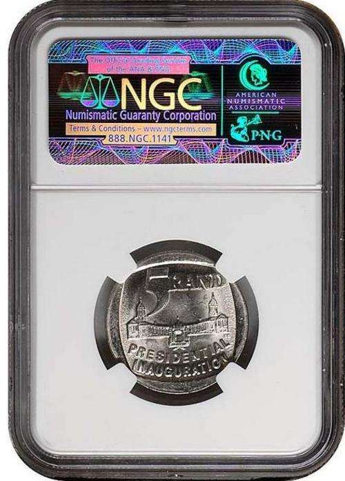 1994 Presidential Inauguration R5  NGC MS 62