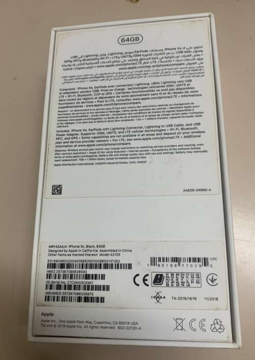 iPhone XR 64 gb