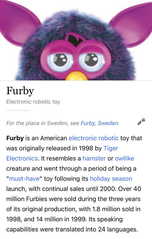 Furby (electronic)