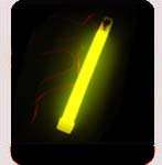 Glow Sticks - yellow only. Glows for up to 8 hours.