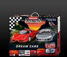 Evolution Carrera Electric Racing Cars with Track & Cars