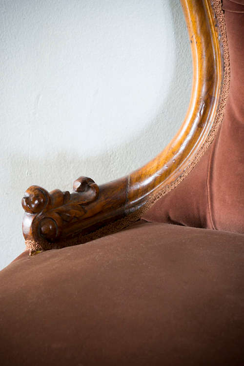 Victorian Rosewood Chaise Longue & Parlor Chair OWNER RELOCATING