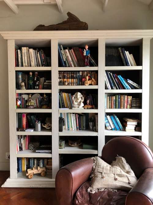 French Provincial Large Bookcase