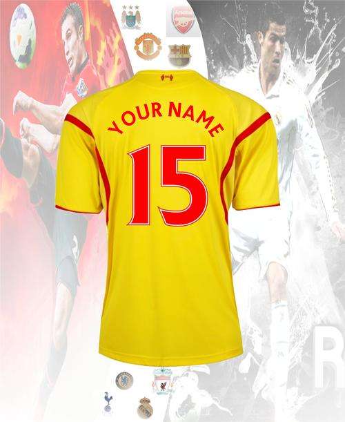 Football Jerseys + Custom Print (2014/15)