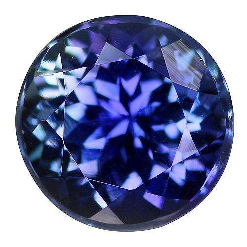 NATURAL TANZANITE - 2.82ct - VVS - BLUISH VIOLET - ROUND CUT [ERV: R19740.00 +]