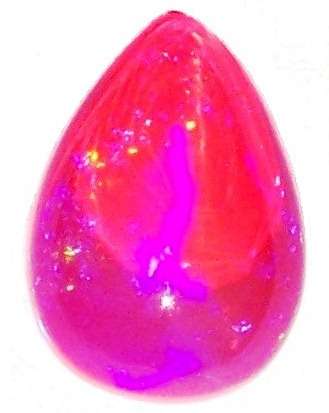 GISA CERTIFIED OPAL - 4.68ct - VVS - Pink with Blue and Green Fire - ERV: R40,886.00