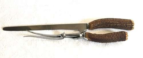 Staghorn Carving set