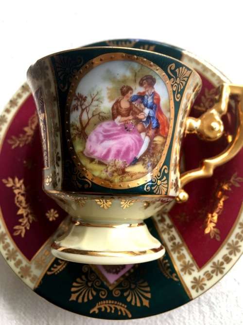 Royal Vienna Small Cup with damage