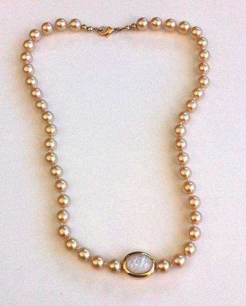 Faux Pearl Necklace