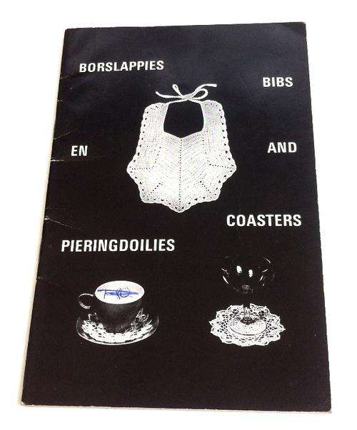 Vintage Crochet book - Bibs and Coasters