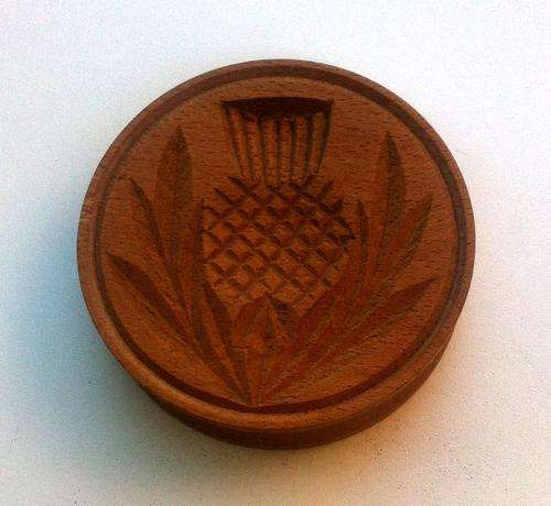 Wooden Shortbread Mould made in Scotland